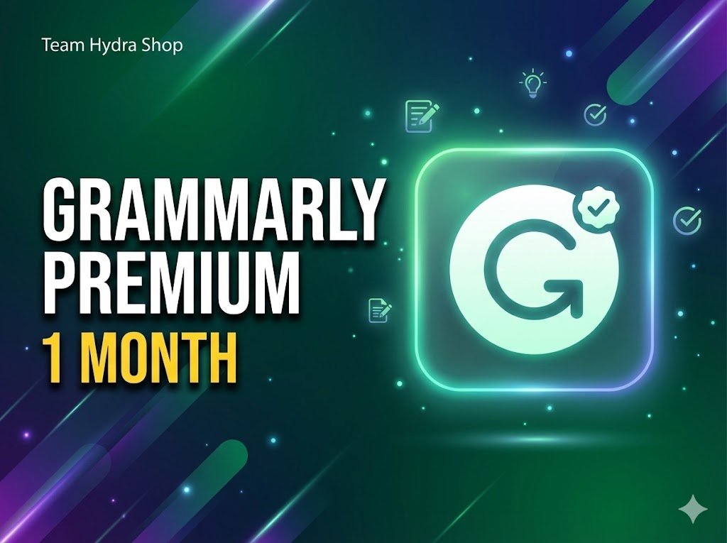 Grammarly Premium – 1 Month Official Subscription (Personal Email Activation)